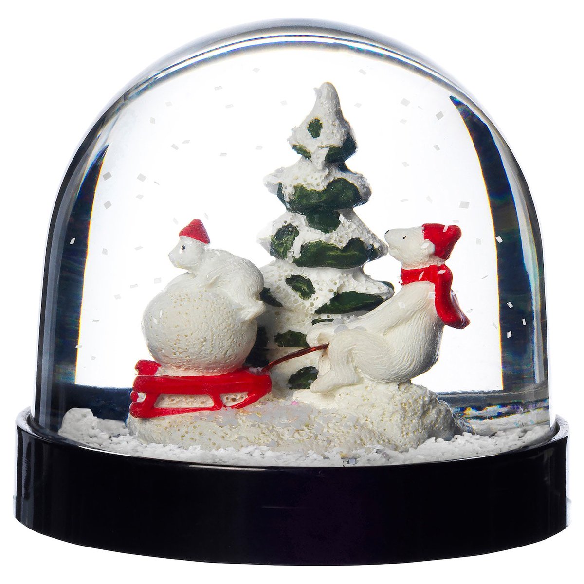 A snow globe