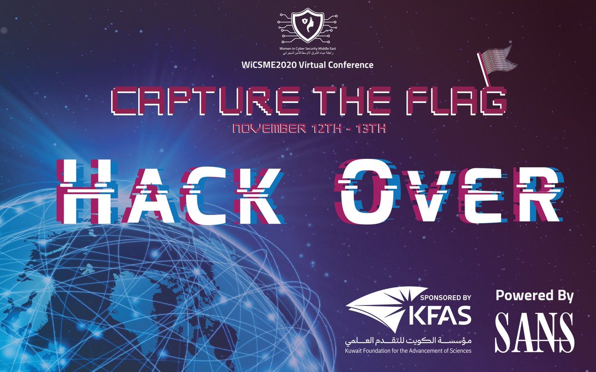 WiCSME's tweet photo. ๐ Our 3rd and final Story of #WiCSME2020 Conference is The Regional
๐ฉ "Cyber #Adventure #WiCSME2020 CTF" ๐ฉ that is empowered with @SANSInstitute and sponsored by @KFASinfo.
With 600+ talented Cyber warriors from all over the middle east joined the competition ๐ฏ
@SANSEMEA https://t.co/gtPTMWTmwY