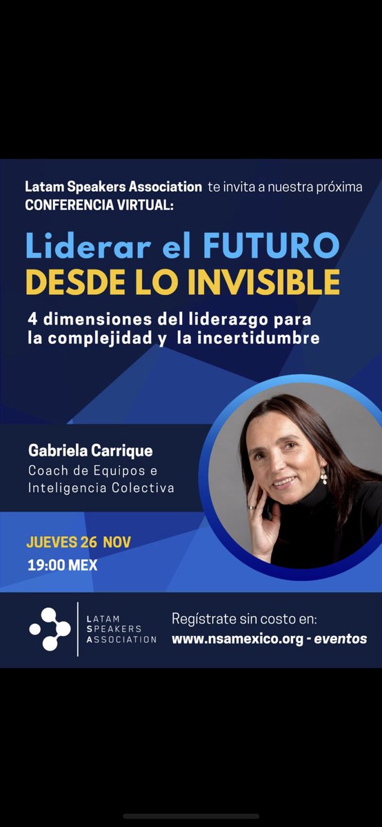 Amigos les recomiendo esta platica de una gran amiga