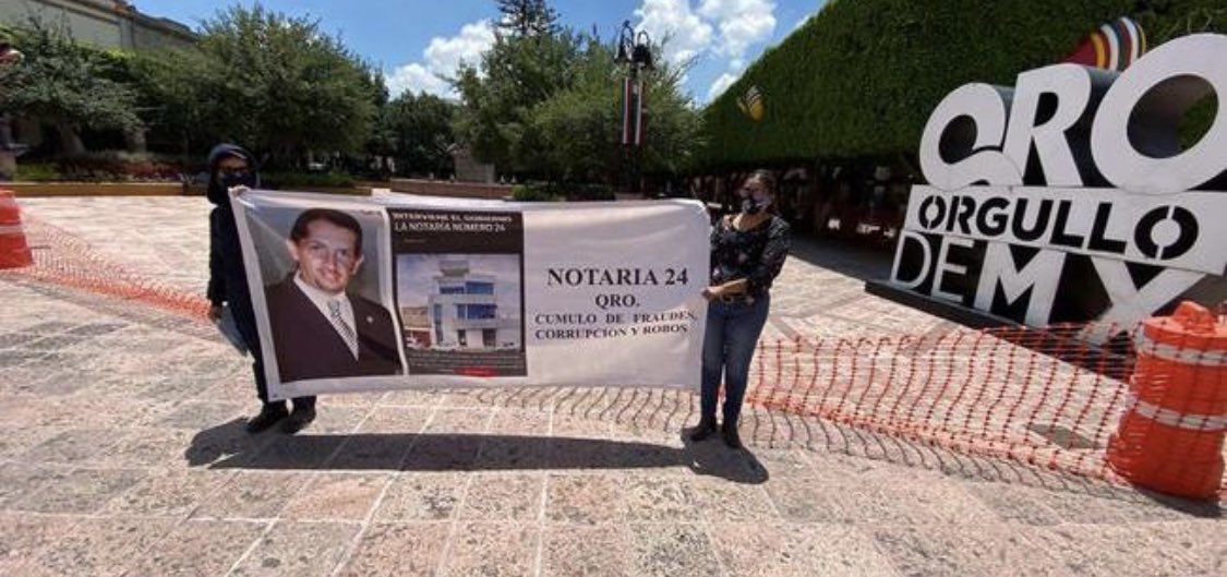 ivannitayabas's tweet photo. Esperamos que el @notariadomex nos pueda también apoyar a los cientos de mexicanos que hemos sido estafados x la #Notaria24 de Querétaro, un fraude que a dejado desamparados a muchas familias @GobiernoMX ya se levantaron las denuncias correspondientes tal como lo pidió el estado https://t.co/Uftz0t2Fy0