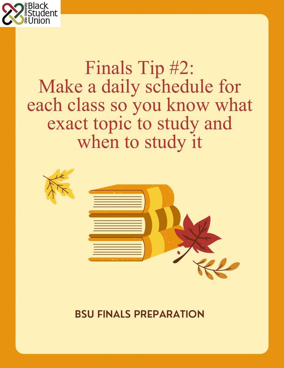 Day 2 of BSU’s Finals preparation week!