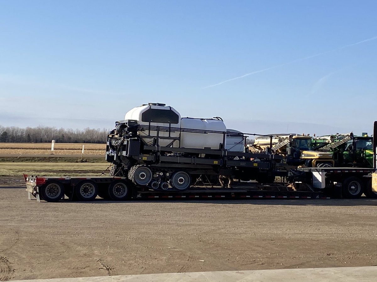 InnovationNow1's tweet photo. Today we took delivery of our first Wil Rich 10k bar. This planter will be custom built with Precision Planting parts and customized to the growers preferences making it the optimum planter for their operation. Call us today for more info!! https://t.co/lvZt7Y5Edm