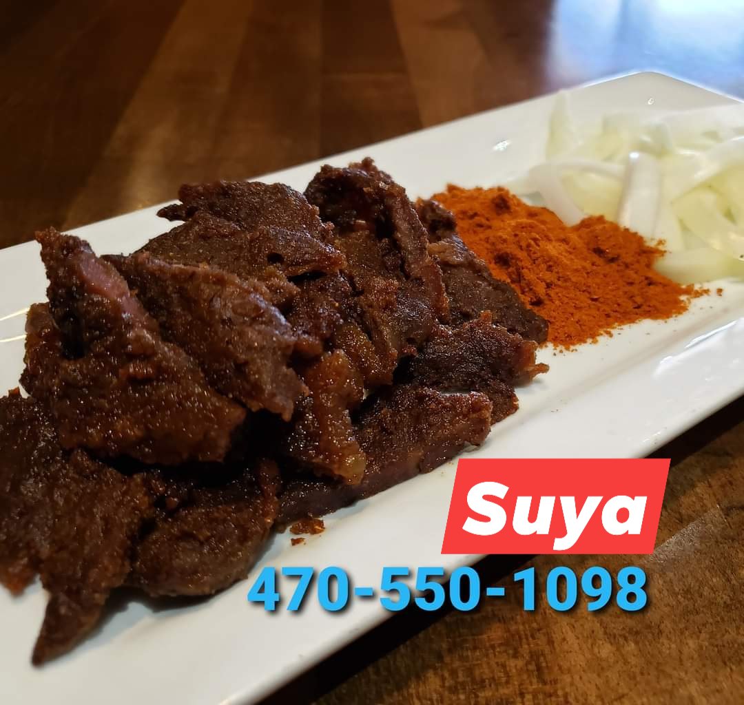 Suya
<a href="/HonestStarRest/">HonestStarRestaurant</a>
Honest Star Restaurant Bar &amp;Grill 
1848 Old Norcross Rd.
Lawrenceville, Ga. 30044
470-550-1098
470-550-1099
honeststarrestaurantbar.com

@honeststarrestaurantbar
#Africanfood, #Ghanaianfood, #Nigerianfood, #finedining, #delicious, #Africansoups, #Atlanta.