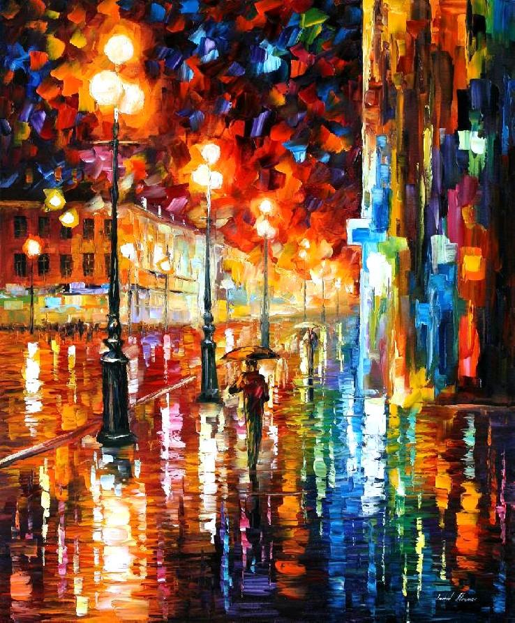 AllFilkins's tweet photo. THE TEMPO OF THE RAIN — PALETTE KNIFE Oil Painting On Canvas By Leonid Afremov https://t.co/qDrdjdxlZN https://t.co/ZWWk6jKGkP