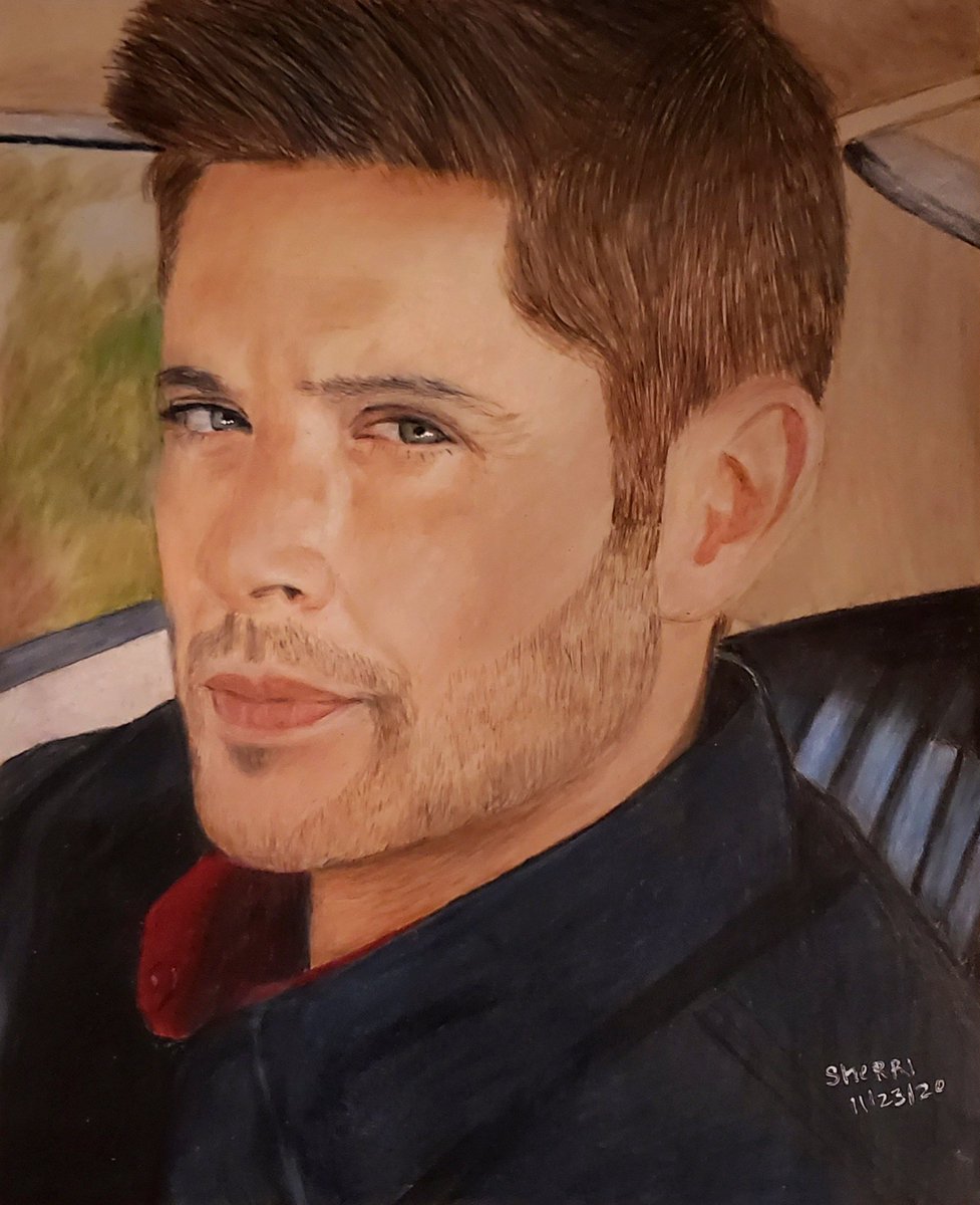 shr2da1's tweet photo. Colored pencils #SPNFamilyForever @FangasmSPN @WinchesterBros @WinFamBusiness @JensenAckles @SuperWiki https://t.co/DUMYsZnYSp