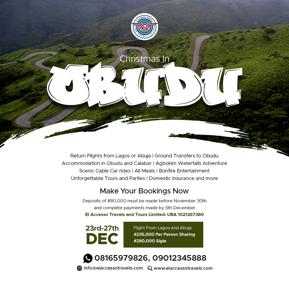 El Accesso Travels and Tours Limited tweet media