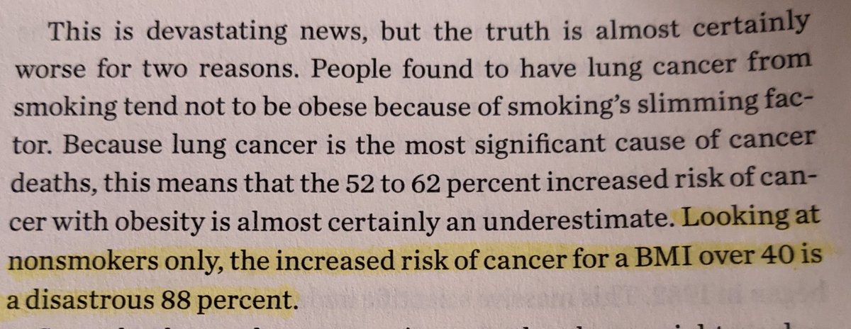 "Our steady progress against many cancers is being significantly impeded by the obesity epidemic" $KO  $MCD = Cancer Stocks just like  $MOObviously the inverse is helpful = fast