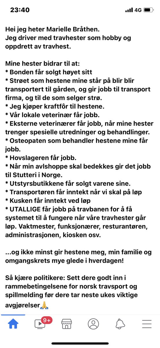Hesten til folket🐴 det handler ikke bare om spill  🐴💸. men alle levrandørene bak og dem er mange av 👨‍👩‍👦‍👦🐴👩‍👩‍👦‍👦 som Mariel