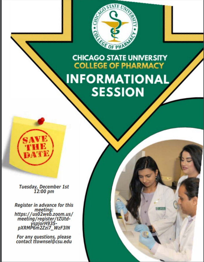 CSUPharmacy's tweet photo. Join us Tuesday, December 1st! https://t.co/eU98vWTYYg