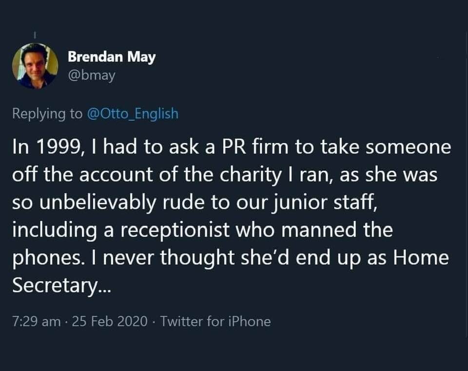 KangarooCaught's tweet photo. #BorisJohnson #BritainsTrump #BritainsBolsonaro #BullingdonClub #Exceptionalism #Bullying #Oligarchy #Injustice #CoverUp
#Callous #Incompetent #PritiPatel #CronyCapitalism #NetanyahuAsset #CorruptPoliticians #Tories #TheNastyParty  

#GTTO https://t.co/3y2yr6jtXD