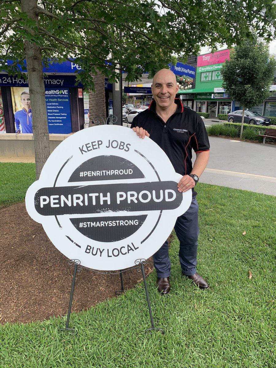 Attended launch of #penrithproud this morning. A great initiative to encourage local businesses to trade with each other. <a href="/ColemanGreig/">Coleman Greig</a> are #penrithproud