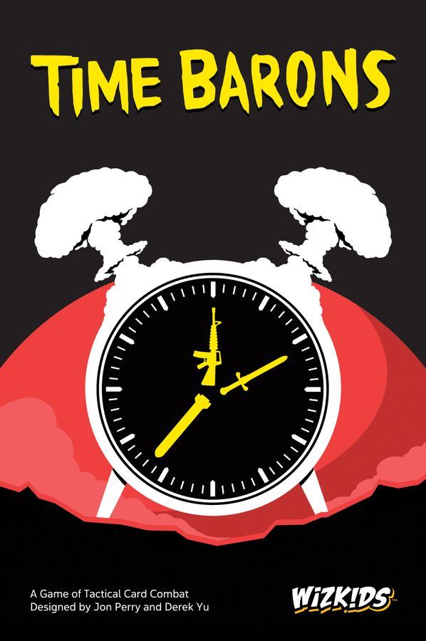 The cover for the board game "Time Barons"