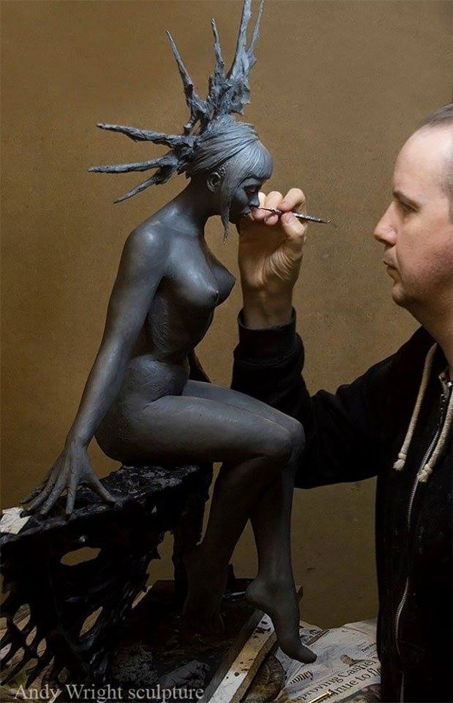 RaminNasibov's tweet photo. Incredible sculptures by Andy Wright https://t.co/opwW728g6w