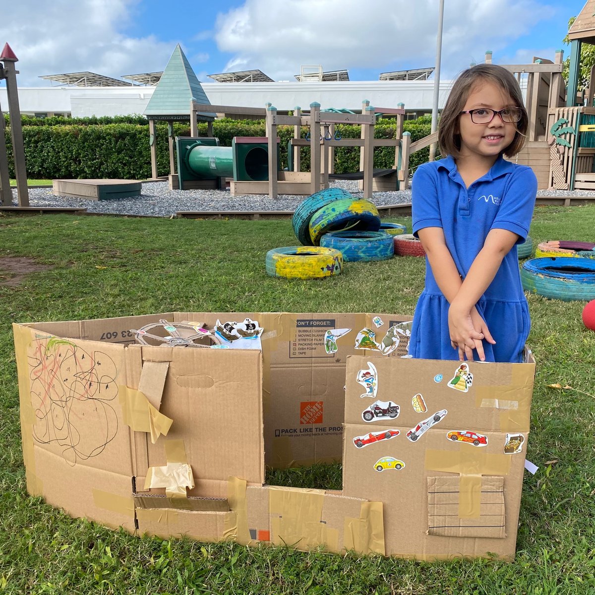 HolyNativity's tweet photo. Last Friday was Box Day in Pre-K! Although we missed having parents on campus to help build the boxes together, we are impressed and inspired by what each family created at home. 

#PreKboxday #LearningThroughCreativity #HNS #HolyNativitySchool https://t.co/wbKDGpODkG