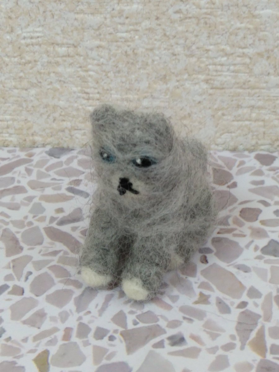 羊毛フェルト失敗作