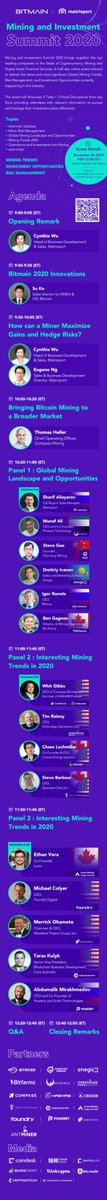 Leo_Peng_Li's tweet photo. #Mining and #Investment #Summit 2020 #MIS2020 #bitmain #Matrixport Don’t miss out on the top mining summit of the year! #blockchain #Bitcoin @Antminer_main @realMatrixport https://t.co/4XZHfqng8w