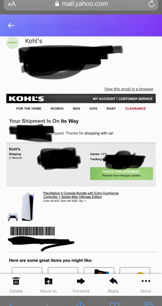 Coreymvn1's tweet photo. @ihave23ms @jlm3303 @Kohls Got this earlier today https://t.co/nnow0yUpJl