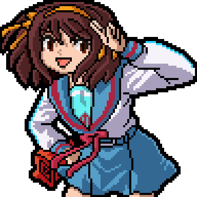 Haruhi Suzumiya in Rivals of Aether has been going really well