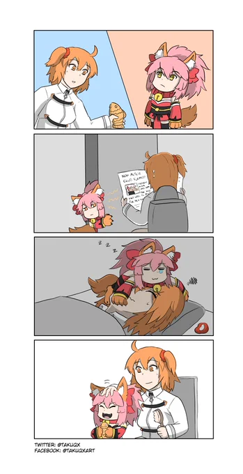 Mini-cat wants to help Master...Wait what? [Special Chapter]

Thank you @Furumi92 for having this collaboration with me! I had fun drawing the adorable curious Mini-cat :D Follow them for more cute Tamamo Cat comic! #FGO #FateGO 
