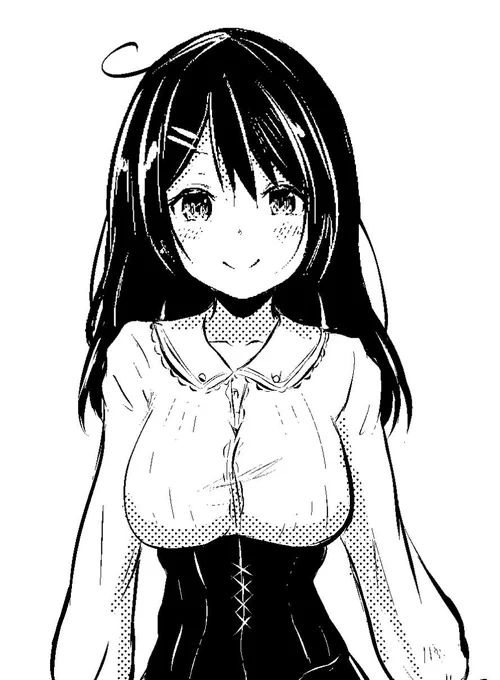 漫画用キャラデザちゅう育ちのいい元気な子 