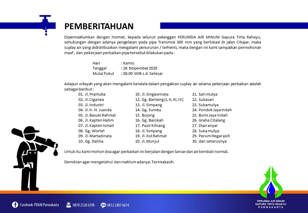 PDAM Purwakarta (@info_pdam) on Twitter photo 