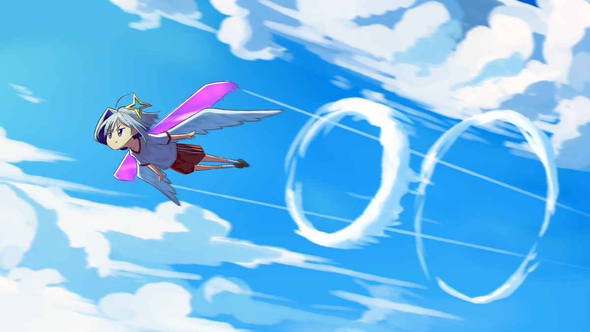 Kanata with four wings. #かなたーと