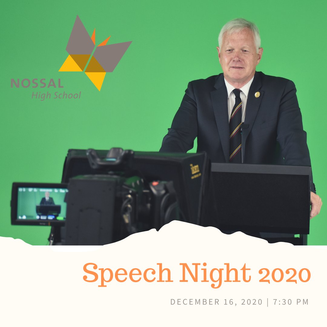 NossalHigh's tweet photo. Speech Night 2020 - a very different looking Speech Night 2020 will be broadcast on Wednesday 16 December at 7.30pm. Link coming soon...
#NossalHigh #NossalExceptional #SpeechNight2020 https://t.co/lcHhq1392s