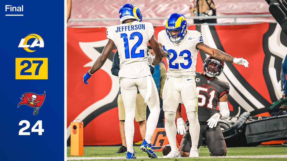 RamsNFL's tweet image. Rocked the boat 😈