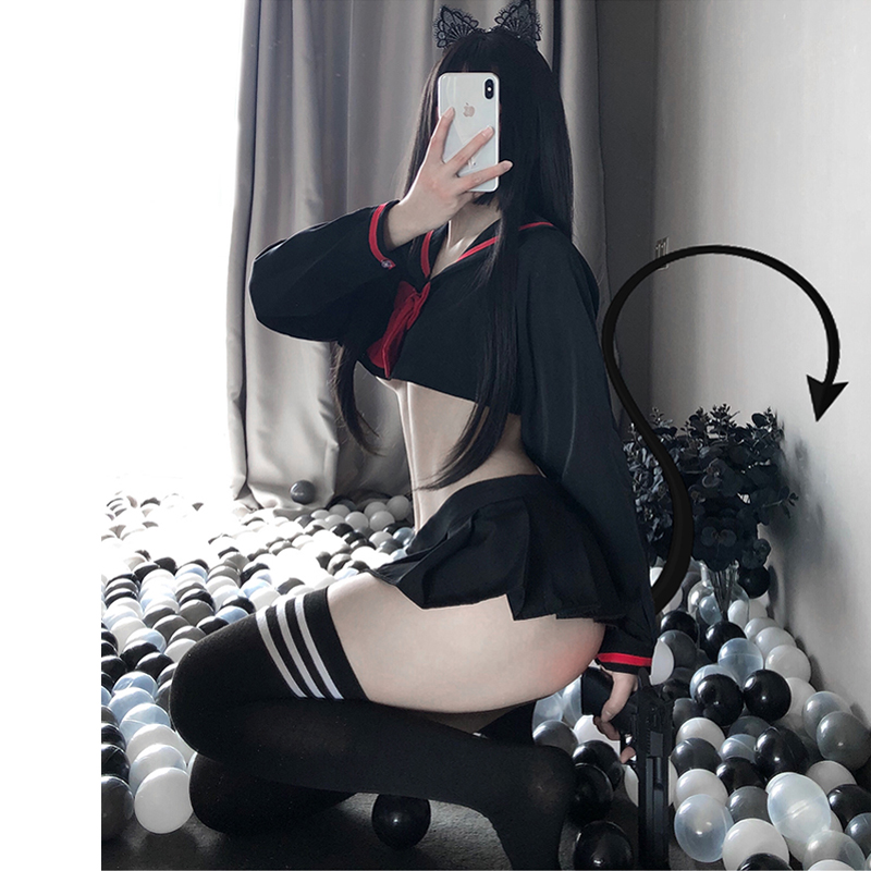 One Size - Sexy Lolita Devil Sailor with Red Bow Set

lalunabeauty.us/product/sexy-l…

#lingerie #cosplay #lalunabeauty #devilcostume #thighhighsocks #girlcosplay
