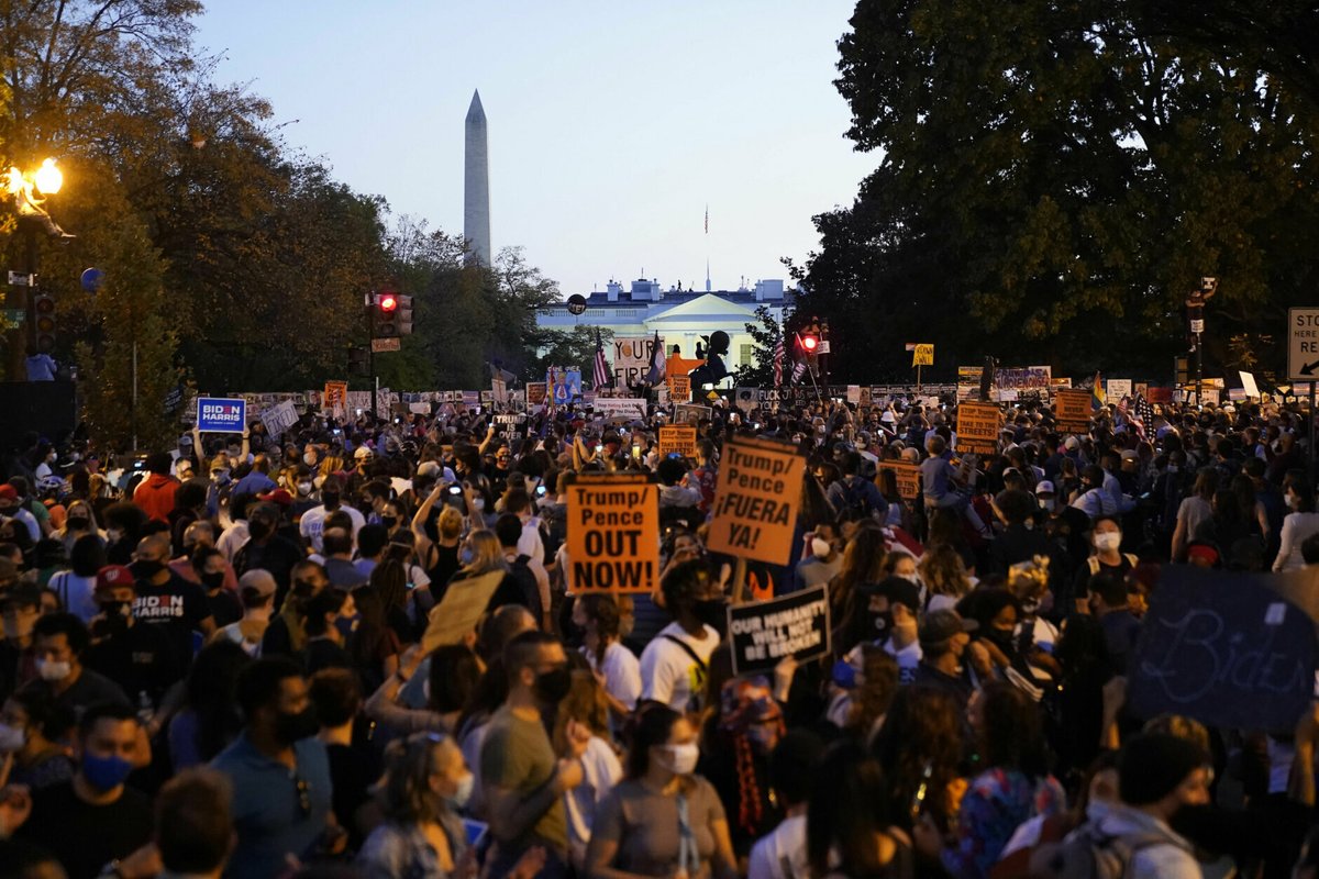 @PCativists @sooze555 @chickilopiccolo @JohnFeal1 No worries. There's far more pictures of the bigger celebration crowds across the country the [first] time he lost 2020 election...😂