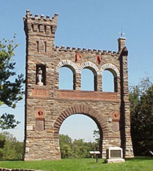 A section of the Appalachian Trail.