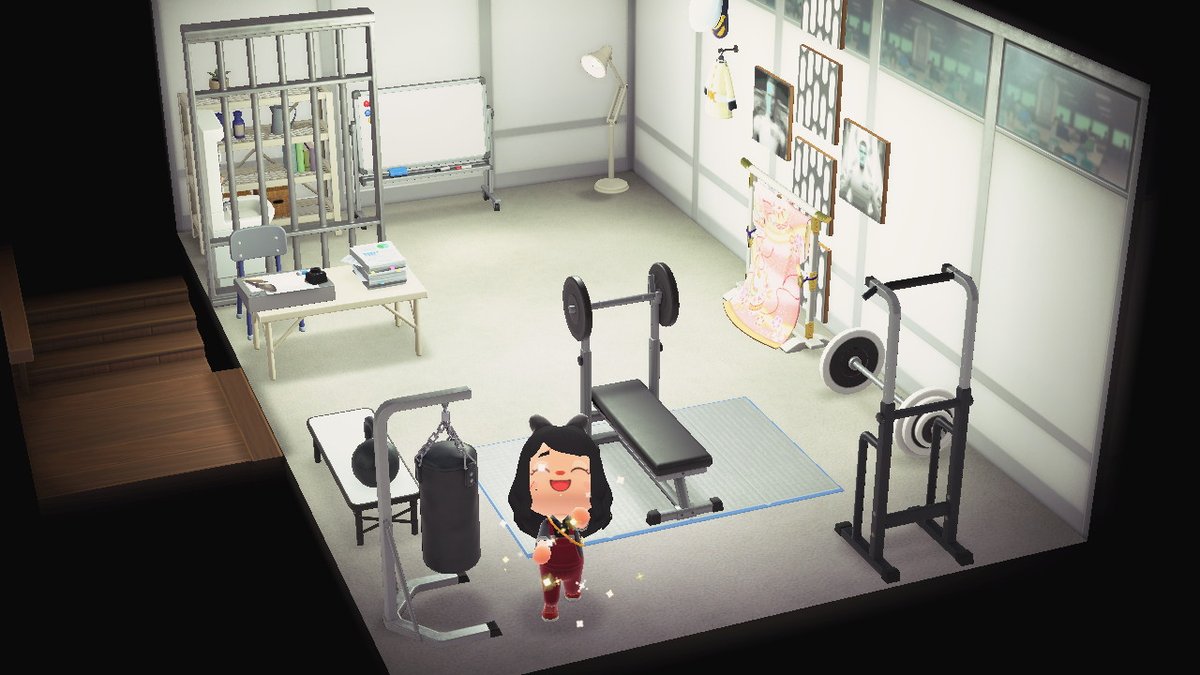 AcnhFinalizer's tweet photo. Made a start on my Thrawn workout room. Need a few more bits, but getting there! #AnimalCrossing #ACNH #grandadmiralthrawn #starwars https://t.co/QxhbiHeVTw
