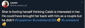 tammy_danielle's tweet photo. #LoveIslandUSA LOL https://t.co/JljWn3c4Mp