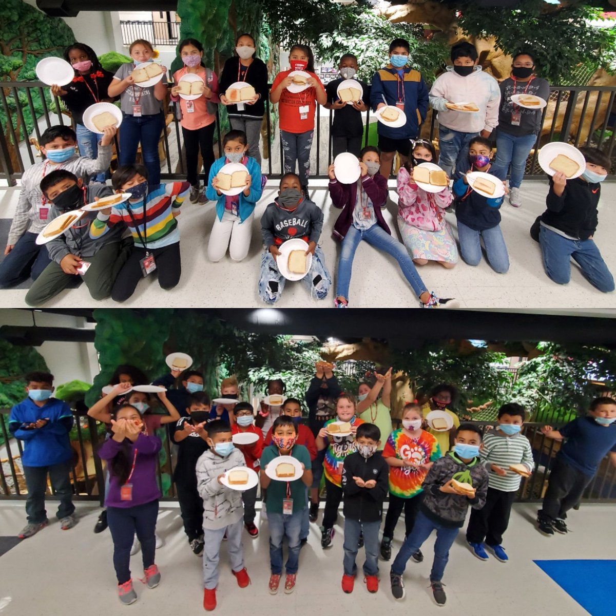LimerickLeaders's tweet photo. Last week we learned the importance of giving specific details when writing. I then had them put it to the test by writing me instructions on how to make a peanut butter and jelly sandwich. Wasn't as easy as they thought 🤣
#terrellproud #tigerstrong #terrelltogether https://t.co/KKesuNlsFq