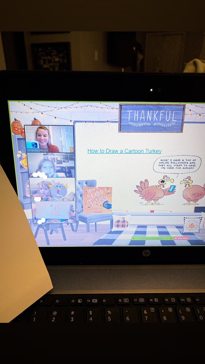 MerulloAmanda's tweet photo. Virtual craft night was a success! Thankful for my firsties! 🦃#HappyThanksgiving @VBFairfieldES https://t.co/JXwCHwQgtx
