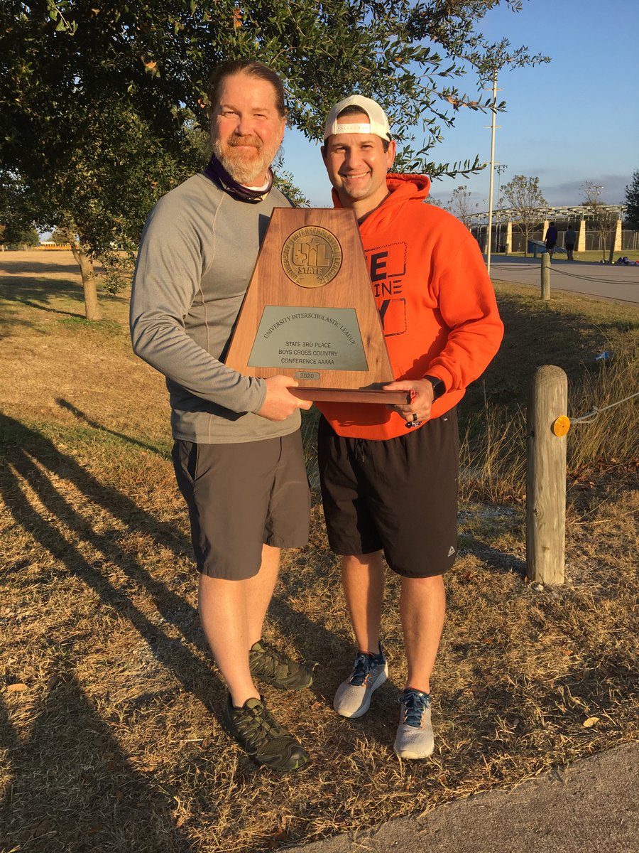 UIL STATE XC HARDWARE coming home to DHS!!! The boys XC team placed third today at the STATE CHAMPIONSHIP in Round Rock!