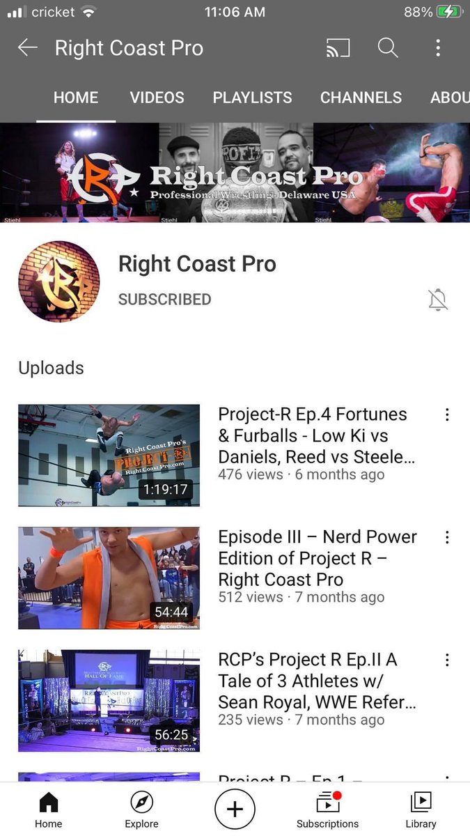 RefLarryPeace's tweet photo. Once Covid is over. U should check out @rightcoastpro it’s an indie professional wrestling company based in Delaware. I spent a few years working for @RightCoastProJJ &amp; Lisa awesome company to work for.

Also visit their YouTube page as well &amp; subscribe! #supportindiewrestling https://t.co/z4nESMSasg