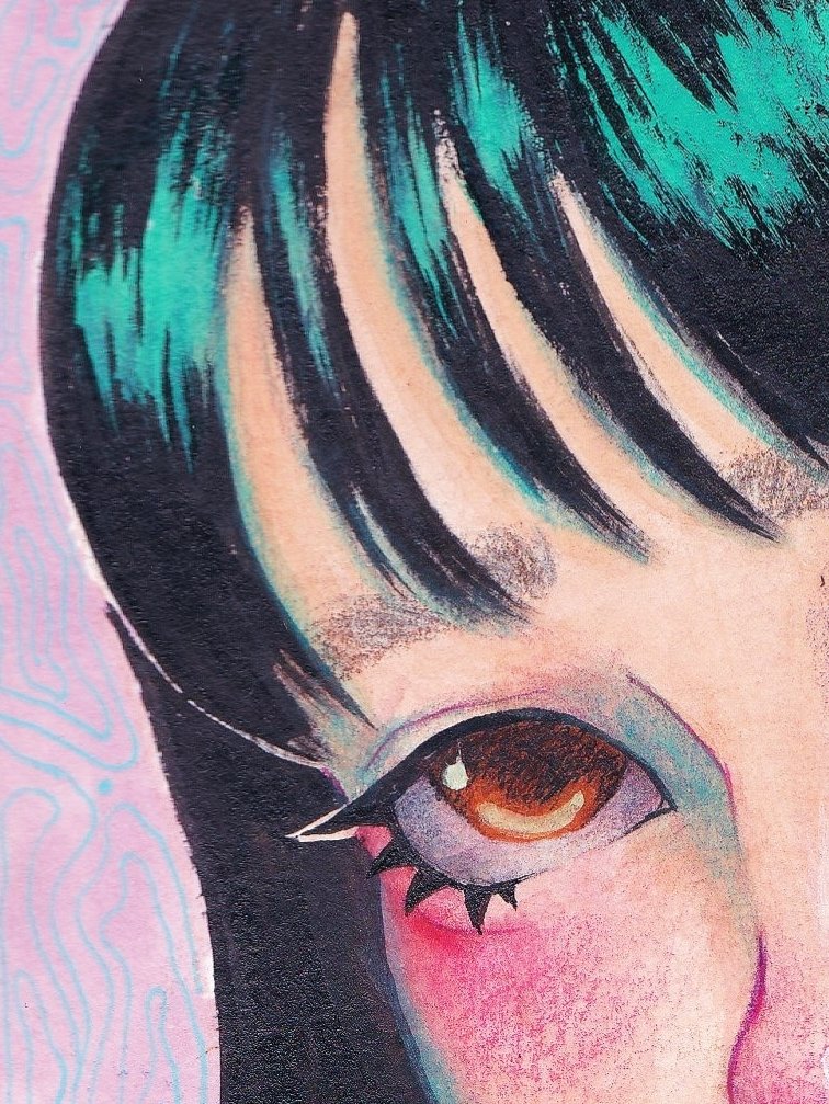 LaurissArt's tweet photo. Centipedes are the only insects I'm actually afraid of lol and, I can thank Tokyo Ghoul for that! 😭
#art #lauriss #mangastyle #centipedes  #gouache https://t.co/o4pXcouJA6