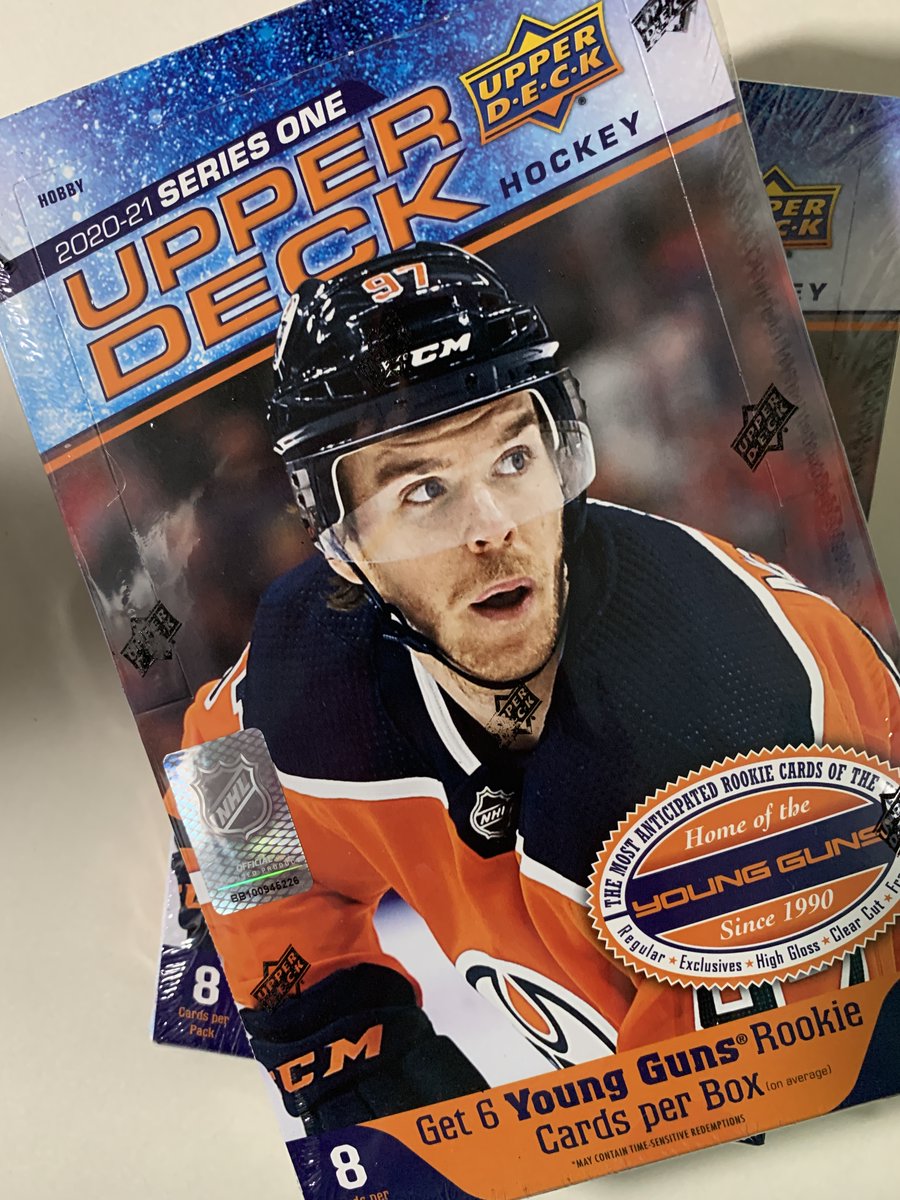 chel_ify's tweet photo. EPISODE 10!!! Near Mint Hockey Card Podcast kicks off at 8pm Eastern with a special edition episode…we'll be opening 2 boxes of the latest Upper Deck product in search of glorious Young Guns! Come watch what we pull and join in the discussion: https://t.co/SI3QwWbwLG https://t.co/iaXHsrMk6S