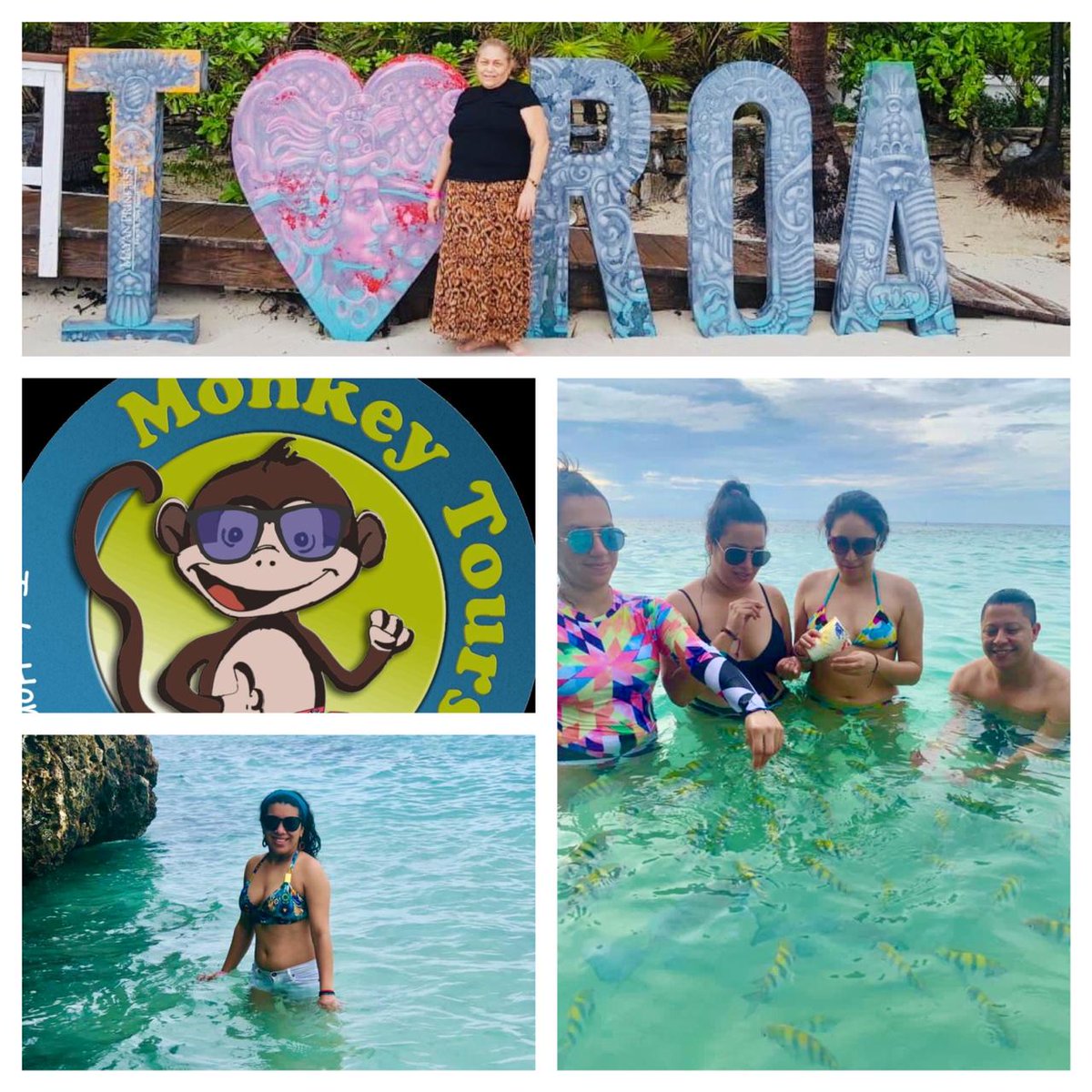 MonkeyTours's tweet photo. Gracias Desire, Larissa, Scarleth, Ana María, Allan y Daniela por viajar con nosotros a Roatan, fue un placer atenderles y los esperamos pronto.
-
-
-
#monkeytourshn #Roatan #roatanhonduras #roatanisland #roatanlife #hondurastravel https://t.co/TPk51BGJi5