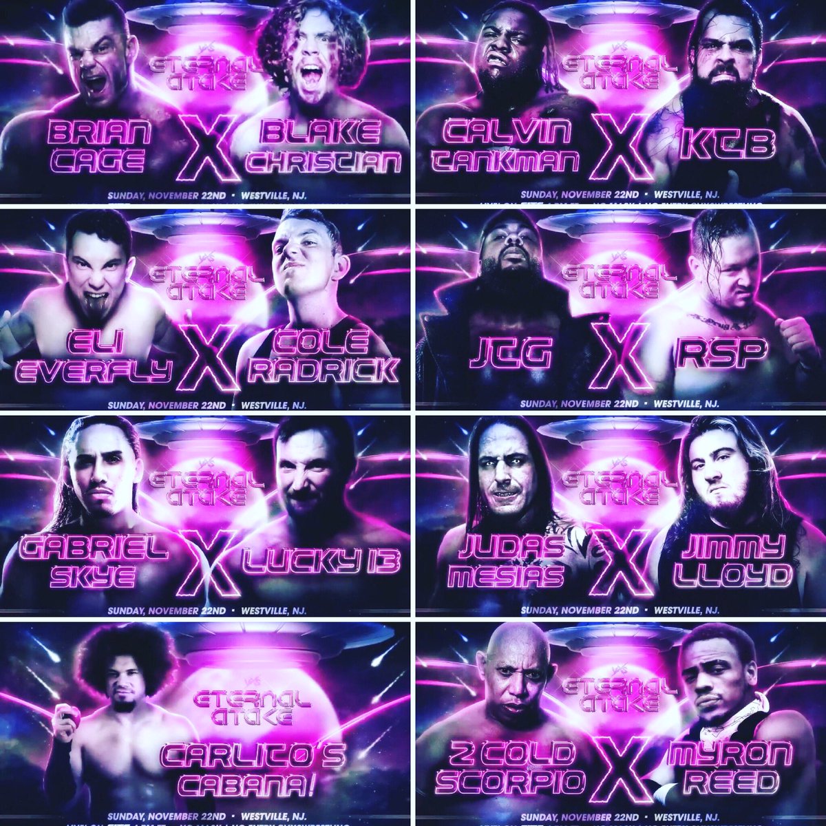 JamiePennycuic2's tweet photo. Watching #VxSAtake on @FiteTV @vxswrestling 🤘🏻 https://t.co/StUKVZnqyb