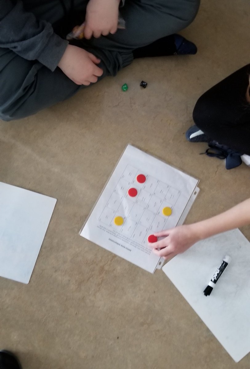 MissMennie7's tweet image. Practicing our skills in a game of 'Fraction Addition Bump'!
#grade7 #ITeachMath #Grade7Math 
@SchoolLakeridge