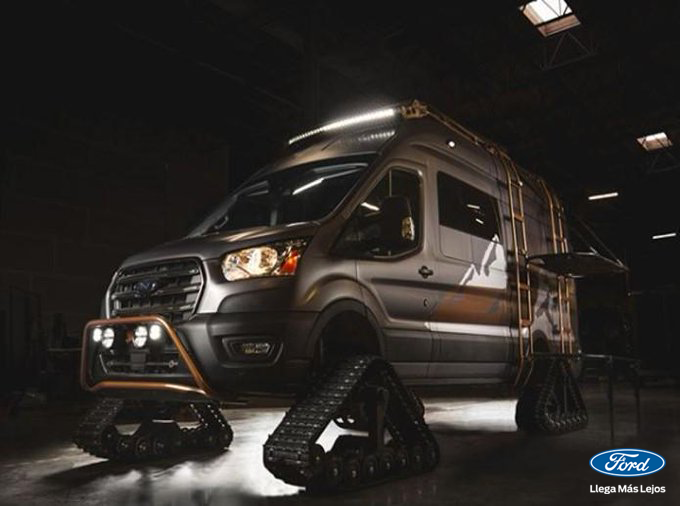 TuFordMexico's tweet photo. Con este #Custom, #FordTransit se transforma en una poderosa 💪 e imparable opción para los caminos con nieve 😮.
¿Te gustó este #FordTuning? https://t.co/ErQ74O2Ipc