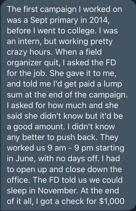 Worked a race 4 6 months & the candidate & staff never got my pronouns right after I talked to management 2x & was correcting them daily. Correcting people’s misgendering is hard but to do it 4 6 months is exhausting.