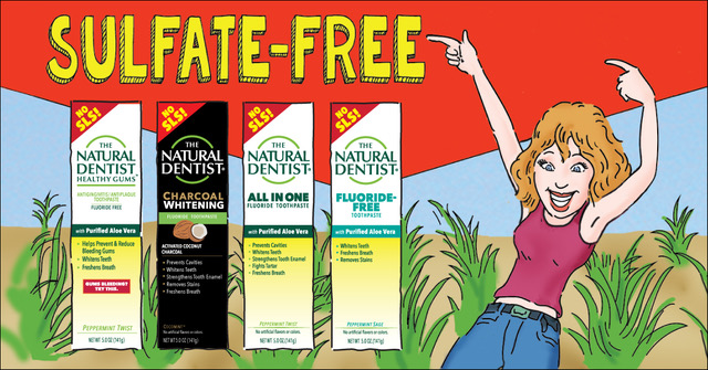 _NaturalDentist's tweet photo. Read why most commercial toothpastes contain sulfates. And why we don’t. learn more: https://t.co/WBGBwiEDJB https://t.co/WELOb1sCpn