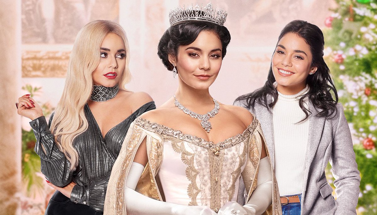 HERE’S WHAT I KNOW: Vanessa Hudgens plays Stacy, Margaret & Fiona in The Princess Switch: Switched AgainVanessa plays Brooke in The Knight Before Christmas Aldovia is real in The Knight Before ChristmasAldovia’s King & Queen (Amber & Richard) cameo in Switched Again