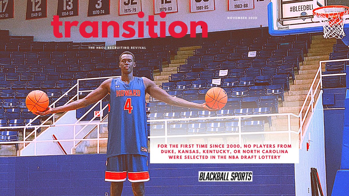 DID YOU KNOW? 

For the 1st time since 2000 that no players from Duke, Kansas, Kentucky, or North Carolina were selected in the #NBADraft lottery.

Is the traditional pathway to the league dying?