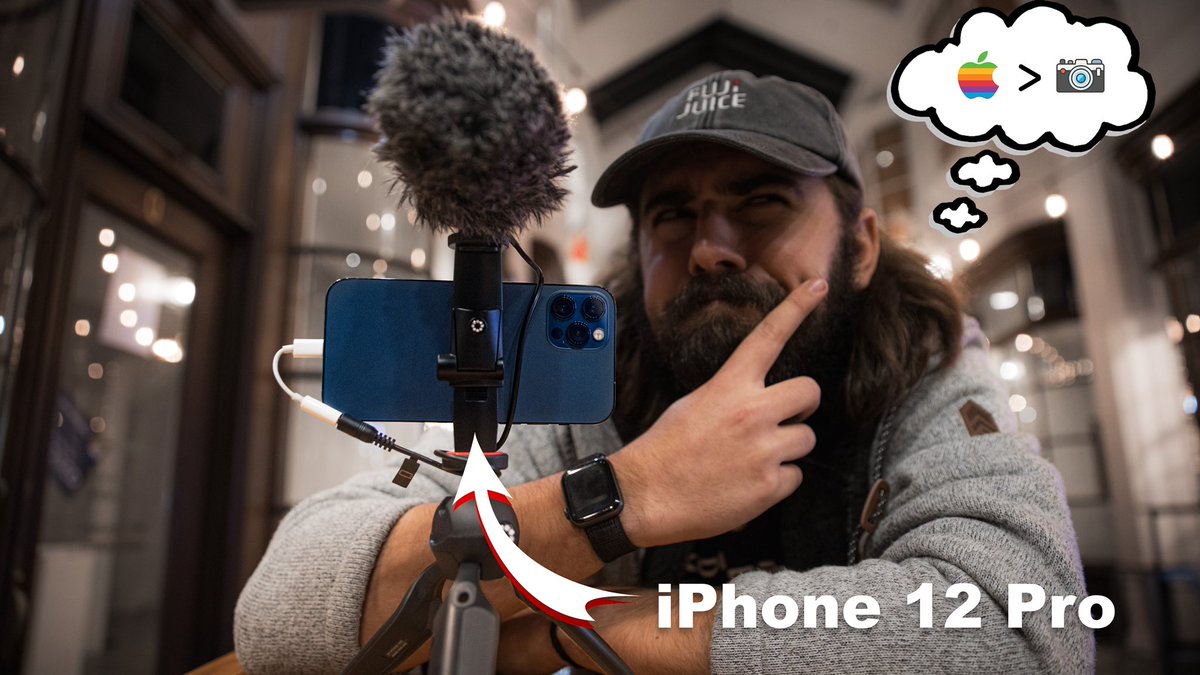 ConnorMcCaskill's tweet photo. Hope everyone is having a great Monday! Did a little vlog test using my iPhone 12 Pro seeing if the quality holds up! Also @mondobytes and @davemaze make appearances! Go give it a watch 👇🏻👇🏻👇🏻
https://t.co/FfAKGOfmqT
#iphone12pro #apple https://t.co/FBr74Ev1T7