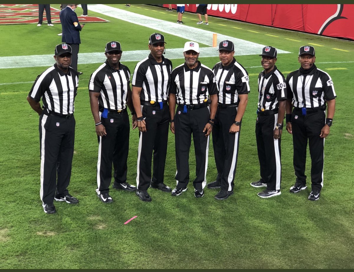 mspears96's tweet image. Yessir!!!! #History @NFL #Refs