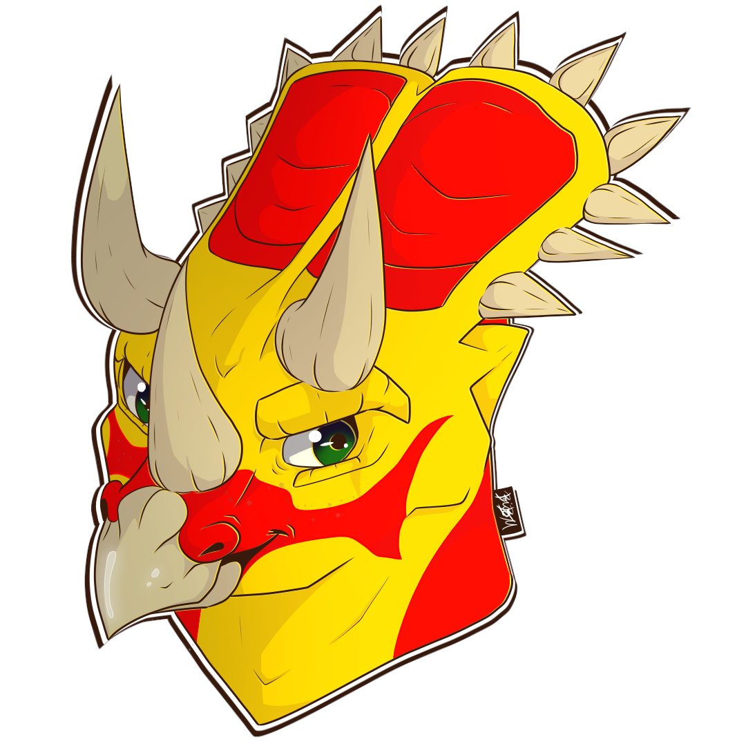 Hirozu7's tweet photo. Commission for @TyrannicalDino ! Never drawn a Dino before so that was interesting ^_^ #furryart #furry2020 #ukfurry #furry #furrycommission https://t.co/bjXyHnfLWt
